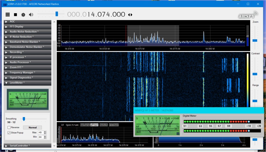 sdrplay and n1mm logger at the same time